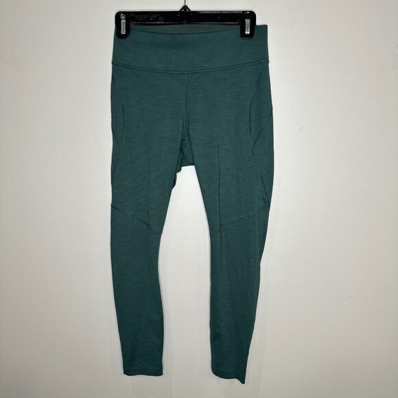 Outdoor Voices Women's TechSweat Back Pocket Leggings JL3 Evergreen Size Medium - Picture 1 of 7